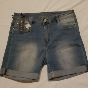 Puzzle Jeans Denim Shorts